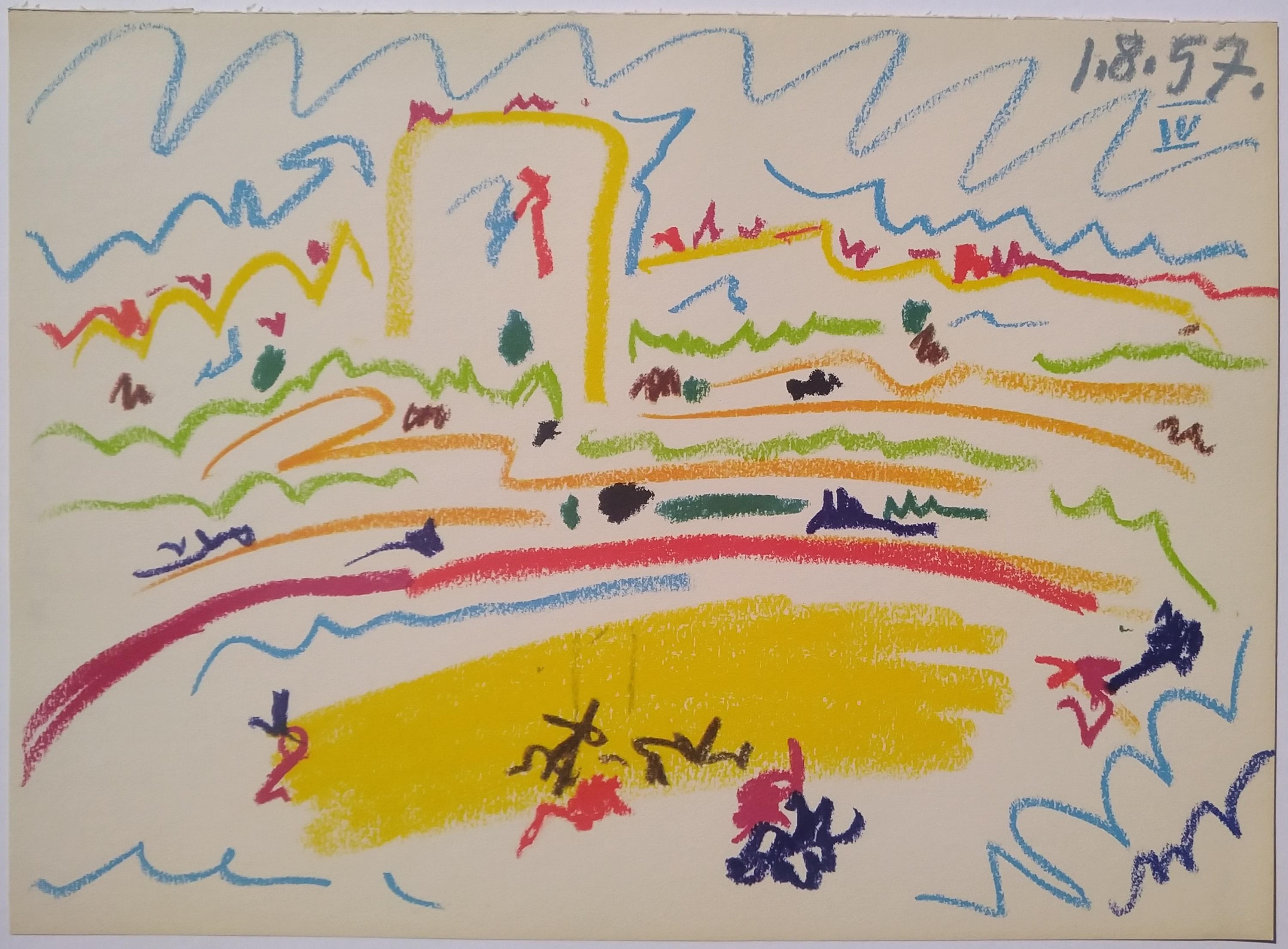 From: Toros y Toreros. Texte de Luis Miguel Dominguin et une étude de Georges Boudaille. - Pablo Picasso 
